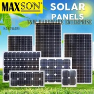 SOLAR PANEL MAXSON 20W, 30W, 50W, 100W PAGAR ELEKTRIK