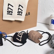 Street 1977 Letter socks Retro Sports All-Match Cotton European American Mid-Tube socks ins Trendy M