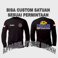 Dishub Logo T-shirt, Transportation Agency, Transportation Agency Shirt, Transportation Agency/, Men