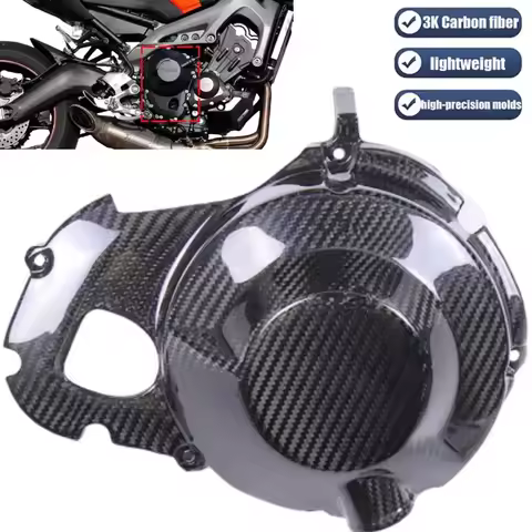 3K Full Dry Carbon Fiber Engine Covers Fairing Motorcycle Fairings For Yamaha MT09 FZ09 2016 2015 20