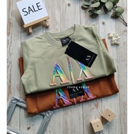 [2Y-12Y] TSHIRT KIDS PREMIUM RAYA TULISAN TIMBUL