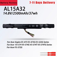 AL15A32 Laptop Battery For Acer Aspire E5-422G 472 E5-473 E5-473G E5-522 522G E5-532 E5-532T V3-574G