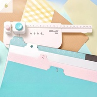 WAY Separator Page Creation Board, Foldable Manual Loose Leaf Separator Label, Labels Puncher DIY Ex
