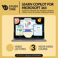 [Video Course]  Copilot for Microsoft 365: Boosting Productivity in Excel, Word, PowerPoint, Outlook