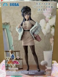 已開 景品 SEGA LUMINASTA 《青春豬頭少年不會夢到兔女郎學姊》櫻島麻衣