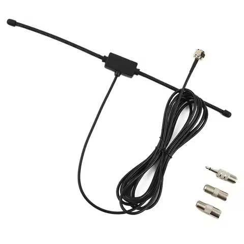 FM Radios Antenna FM Dipole Antenna For Stereo Receiver Music System FM Radios Home Stereo Audio Vid