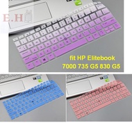 E.H.hp litebook silicone keyboard cover protector soft thin slim for notebook 830g5 7000 735 g5