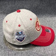 Reebok Reebok NHL Detroit red wings red wings Baseball Cap Fully Enclosed Cap Wool Hat
