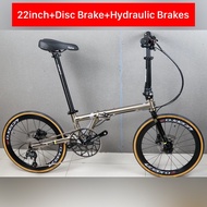(Tiagra 10s) Fnhon Gust Disc Brake Folding Bicycle 22 inch