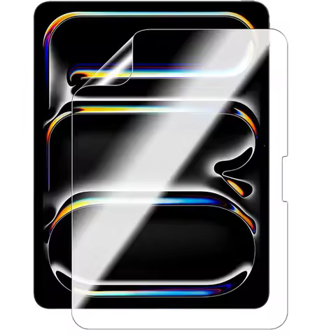2PCS PET Screen Protector for Apple iPhone iPad Pro 11 13 2024 Full Soft TPU Hydrogel Film For Apple