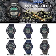 ( FISHING TIMER ) 100% Original Casio WS-1200H-1A WS-1200H-2A WS-1200H-3A WSC-1250H-1A WSC-1250H-2A 