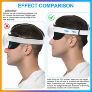  Ventilated Head Strap Pad for Meta Quest 3 Comfortable Vr Headband Pad Meta Quest 3 Vr Head Strap Pad Comfortable Cushion for Ultimate Gaming Experience