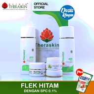 Paket Theraskin Flek Tebal dan Parah / Paket Theraskin Untuk Atasi Flek Hitam Bandel  (AHA Cleanser 