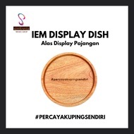 KAYU Iem Display Dish Display Mat/Stand/IEM Holder/Case/Wood Placemat/ IEM Wooden Placemat/IEM Conta