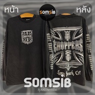 West Coast Fed-Choppers Back Logosilver [Long Sleeve]