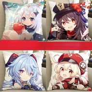 Genshin Impact Pillow Keqing Klee Xiao Ganyu Zhongli Paimon Yoimiya Miko