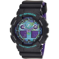 Casio G-Shock Men's GA-100BL-1ADR Analog-Digital Display Black Resin Strap Watch