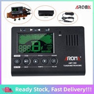 💥IN Stock🚚Aroma AMT-560 Chromatic Guitar Bass Metronome + Tuner Elektrik Gitar Bass Violin Ukulele