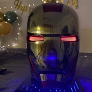 Iron Man MK5 Helmet Base Electric Opening Closing Chinese English Live Voice Remote Control Wearable
