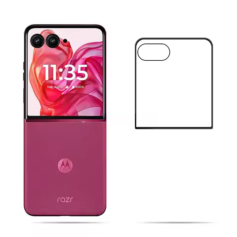 3D Curved Tempered Glass For Motorola Razr 50 Ultra Screen Protector Full Cover Clear Protective Fil