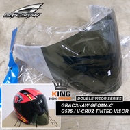 GRACSHAW GEOMAX / G535 / V-CRUS TINTED VISOR
