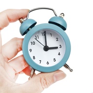 Mini Metal Alarm Clock Cute Creative Novelty 5cm Handle Clock Can Add Alarm Clock JTII