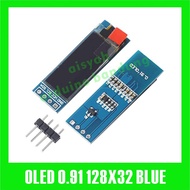 OLED DISPLAY 0.91 INCH 128X32 LCD SCREEN WHITE WHITE