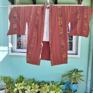 Kimono Haori Brown Japanese Vintage