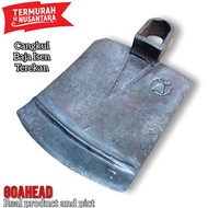 TEBAL Cangkul Barong Baja Isen Model Terekan Sepuh Oli - Cangkul Anti Lengkert Super Tebal - Pacul T
