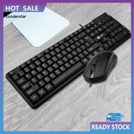 Cood 1Set Abs Keyboard Pc Untuk Komputer Rumah Keyboard Dan Mouse Set