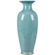 🎈Free Shipping🎈Ceramic Vase Antique Jun Porcelain Crackled Glaze Borneol Vase Home Living Room Entrance Decoration Floor