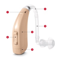 Hearing aid ear help wheat BTE digital wireless sound amplifier ear care hearing aid