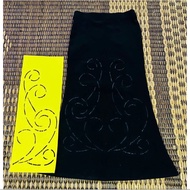 Acuan Burie / cuan corak buriek / motif burung ruai / motif dayak (SIZE BESAR)