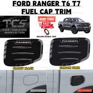 TCS FORD RANGER T6 T7 T8 CAR FUEL CAP TRIM COVER ACCESSORIES