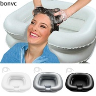 BONVC Portable Inflatable Shampoo Basin Durable Collapsible Inflatable Hair Washing Basin Multifunct