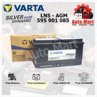 Bateri Kereta / Car Battery - Varta Silver Dynamic - AGM - LN5 - 95AH