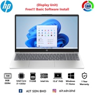 HP 15-fd0055TU 15.6"FHD Laptop Blue Intel® Core™ i7-1355U 8GB 512GB SSD Intel W11 (Display Unit)