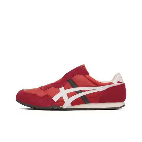 Onitsuka Tiger SERRANO SLIP ON Fabric Casual Shoes Unisex Red/White 1183C615-600