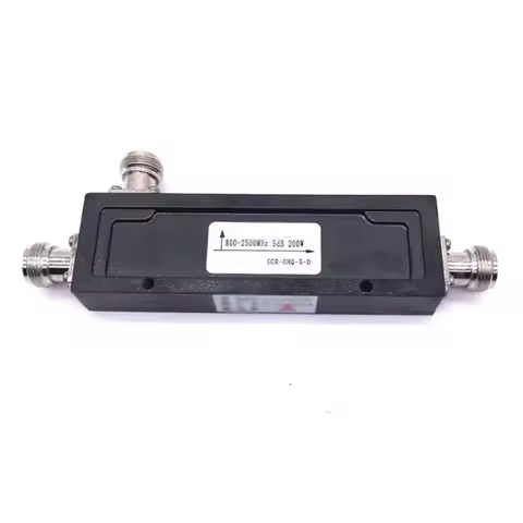 N-Type Female RF Coaxial Directional Coupler 800-2500MHz 200W 5dB~40dB For Indoor Distribution Syste
