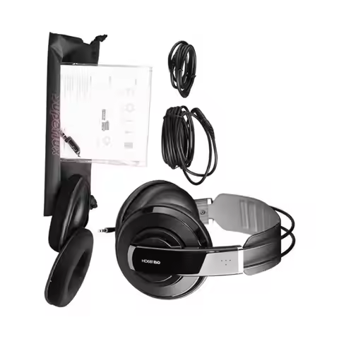 Superlux HD681EVO Professional Semi-open Dynamic Monitoring Headphones Large Diaphragm Wired HIFI He