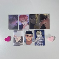 Hero Card manhwa bl photocard