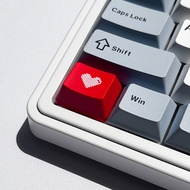 keycaps < Ctrl Keys} Love Translucent 1.25 u Width alt Keys fn Mechanical Keyboard Keycap Width 2.3c