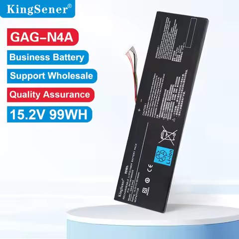 KingSener GAG-N4A Laptop Battery for Gigabyte Aero 15 OLED XD 15 RP75 16 RP86 17 HDR YD 17 XE4 16 YE