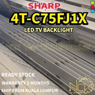 4T-C75FJ1X SHARP TV LED BACKLIGHT BARU READY STOCK 4TC75FJ1X C75FJ1X C75FJ1 75FJ1