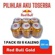 RED BULL GOLD Energy Drink 250 ml Kratingdaeng KALENG - ( HARGA 6 KALENG )