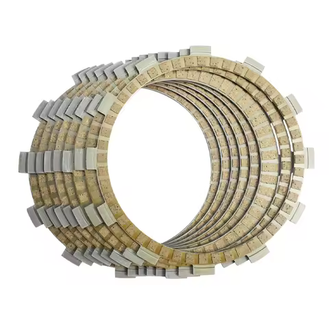 8Pc Motorcycle Friction Clutch Plates For Yamaha FJ1100 84-85 FJ1200 86-92 FJ1200A 92-93 XJR1300 199