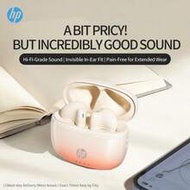 HP H10J True Wireless Earbuds, 3.1g Ultra-Lightweight Bluetooth 5.0 Headphones, Auto Pairing, TWS Mo