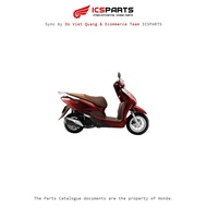 Plastic Set - Cover - HONDA Lead 125 Year 2019 Red - R350C S14H6L2-B