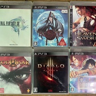 Đĩa game Ps3 gốc bản Nhật Japan - trò Final Fantasy 13 Bayonette ps3 Heavenly Sword ps3 god of war 3