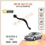 MAZDA 6 MAZDA6 GG (2002 -2008) FRONT LOWER ARM LEFT / RIGHT ( CURVE )